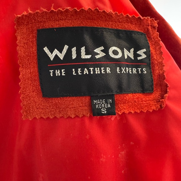 Wilson Red Suede Fringed Blazer - Picture 8 of 10